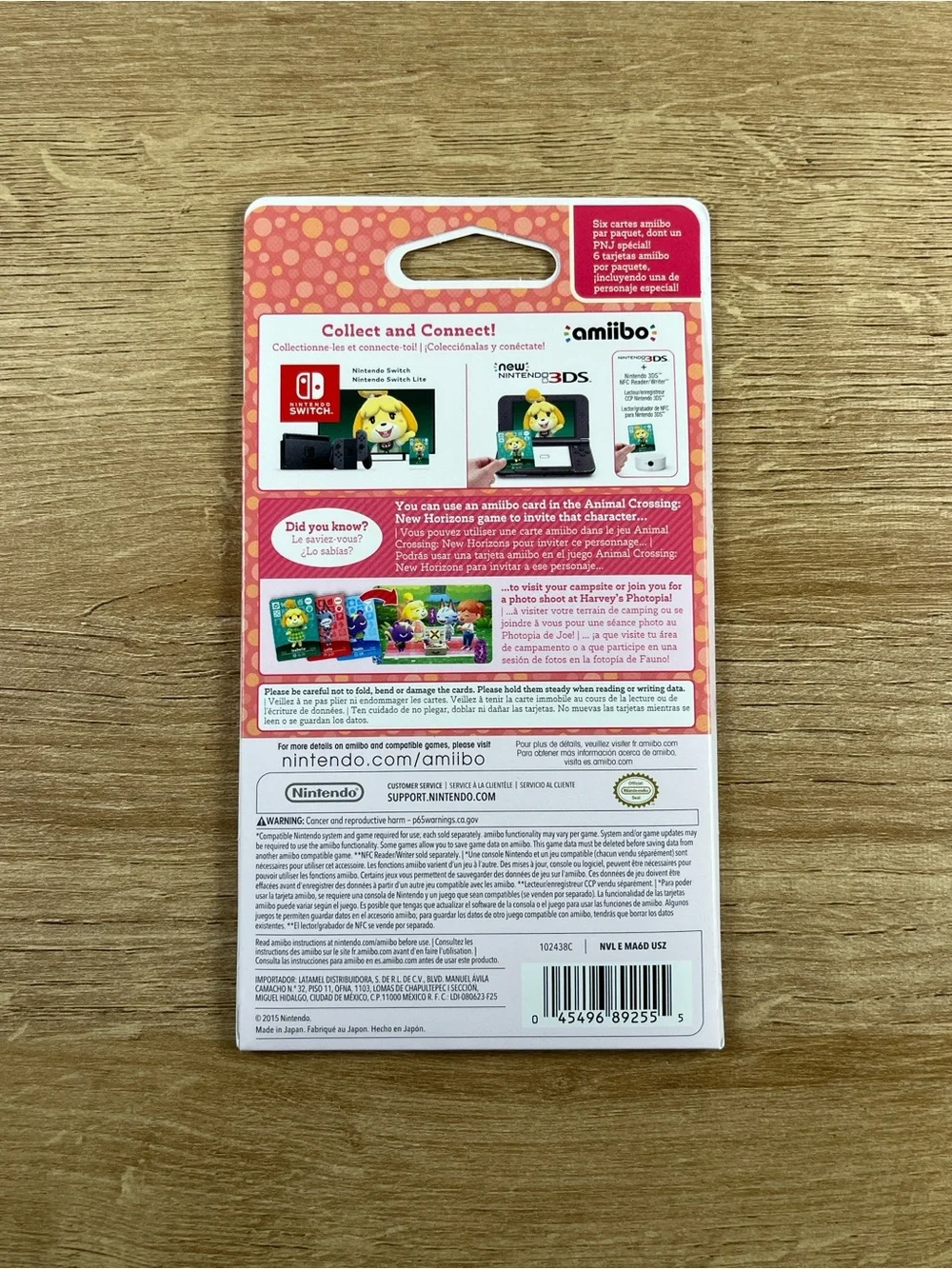 Animal Crossing Amiibo Pack Series 4 Nintendo NEW SEALED